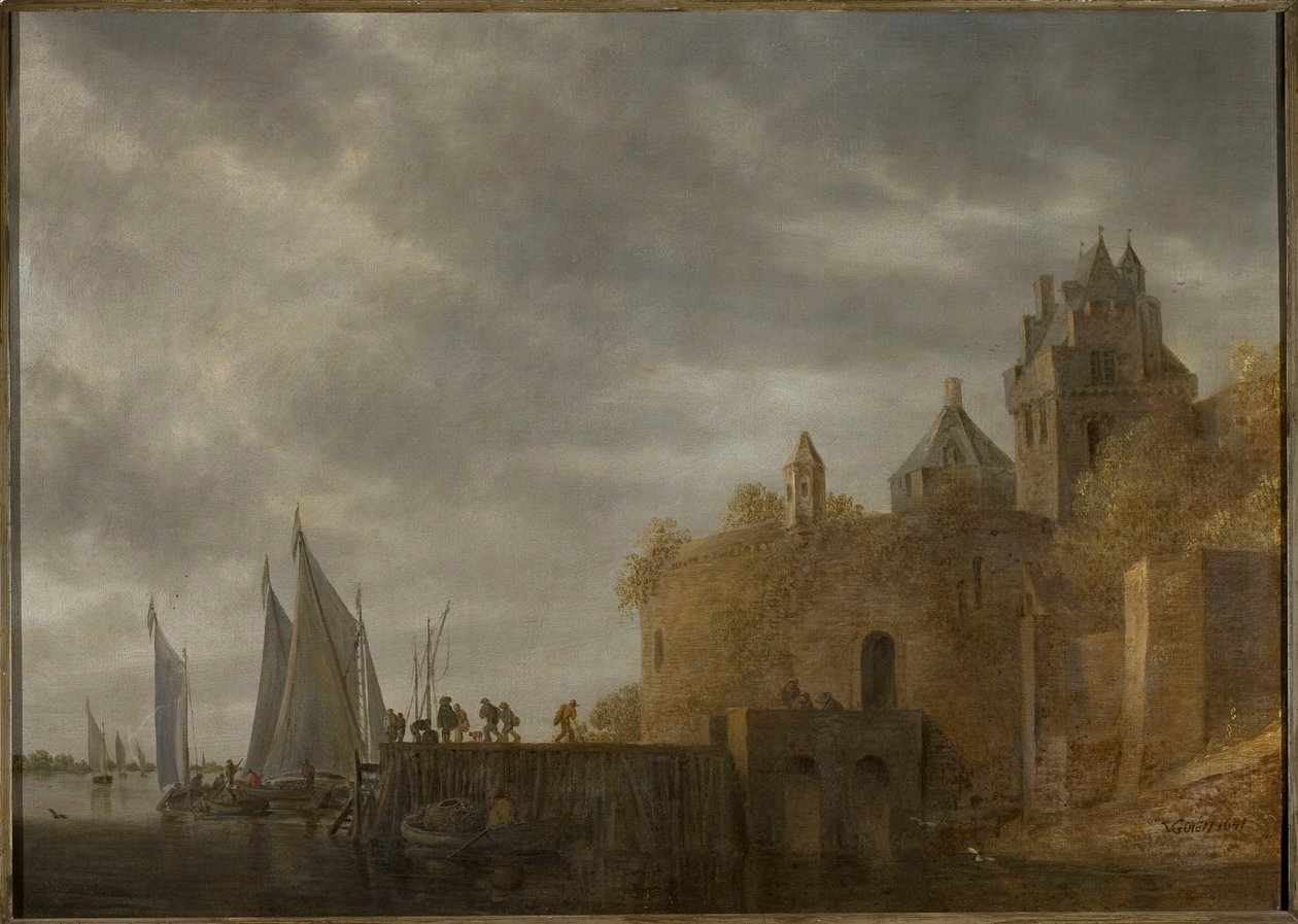 Hafen von Jan van Goyen