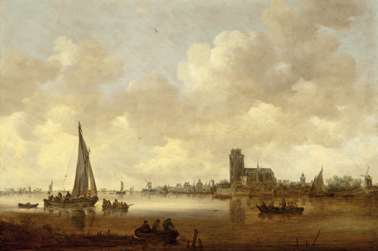 Ansicht von Dordrecht von Jan van Goyen