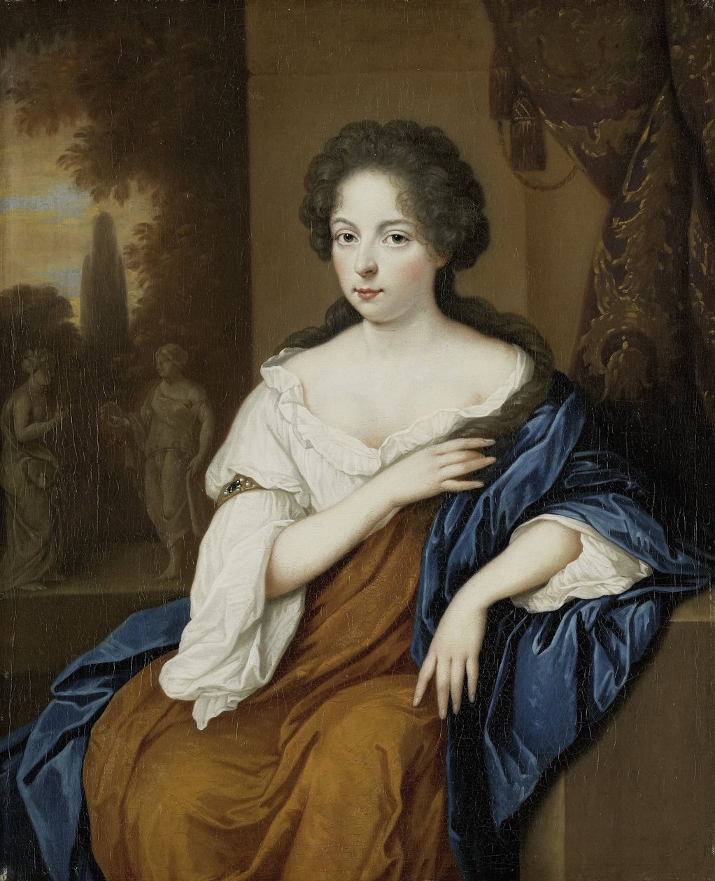 Porträt einer Frau von Jan van Haensbergen (attributed to)