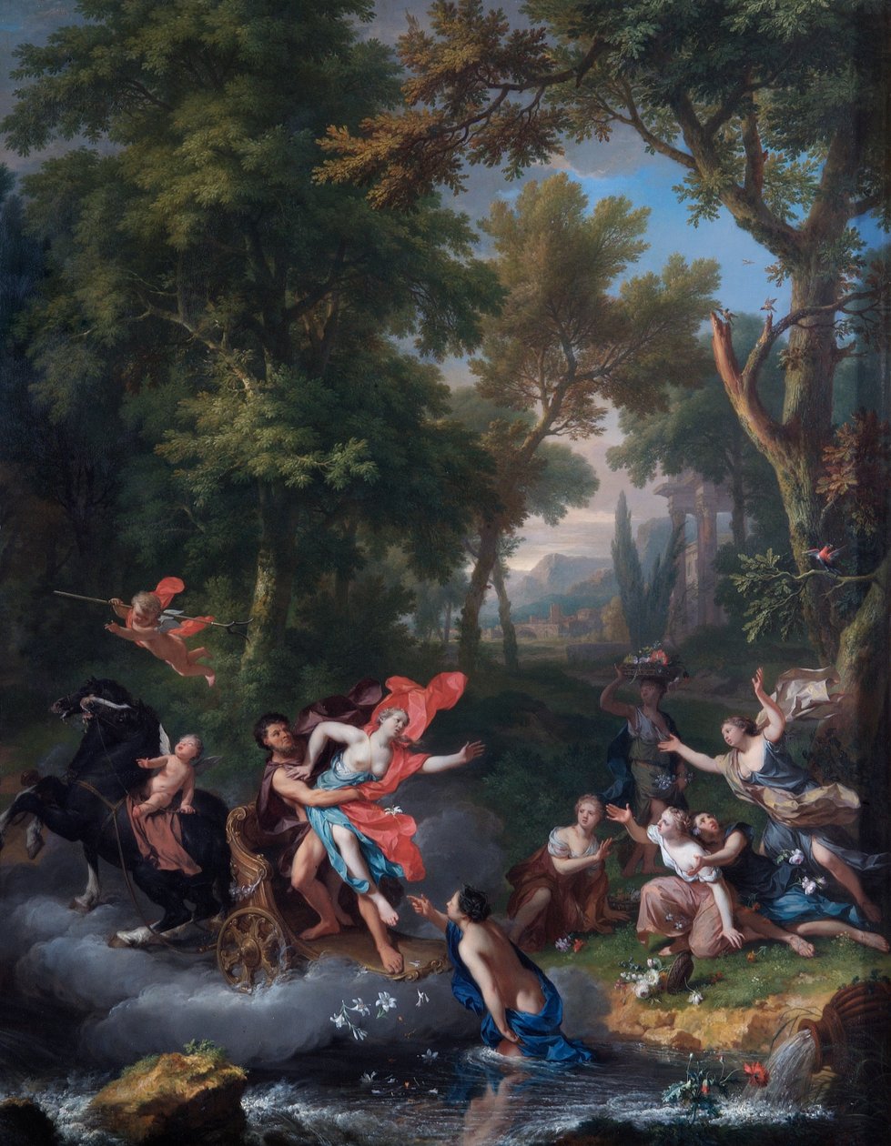 Die Entführung der Proserpina von Jan van Huysum
