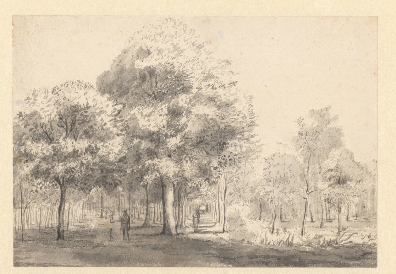 Ansicht des Haarlemmerhout, Haarlem von Jan van Kessel (attributed to)