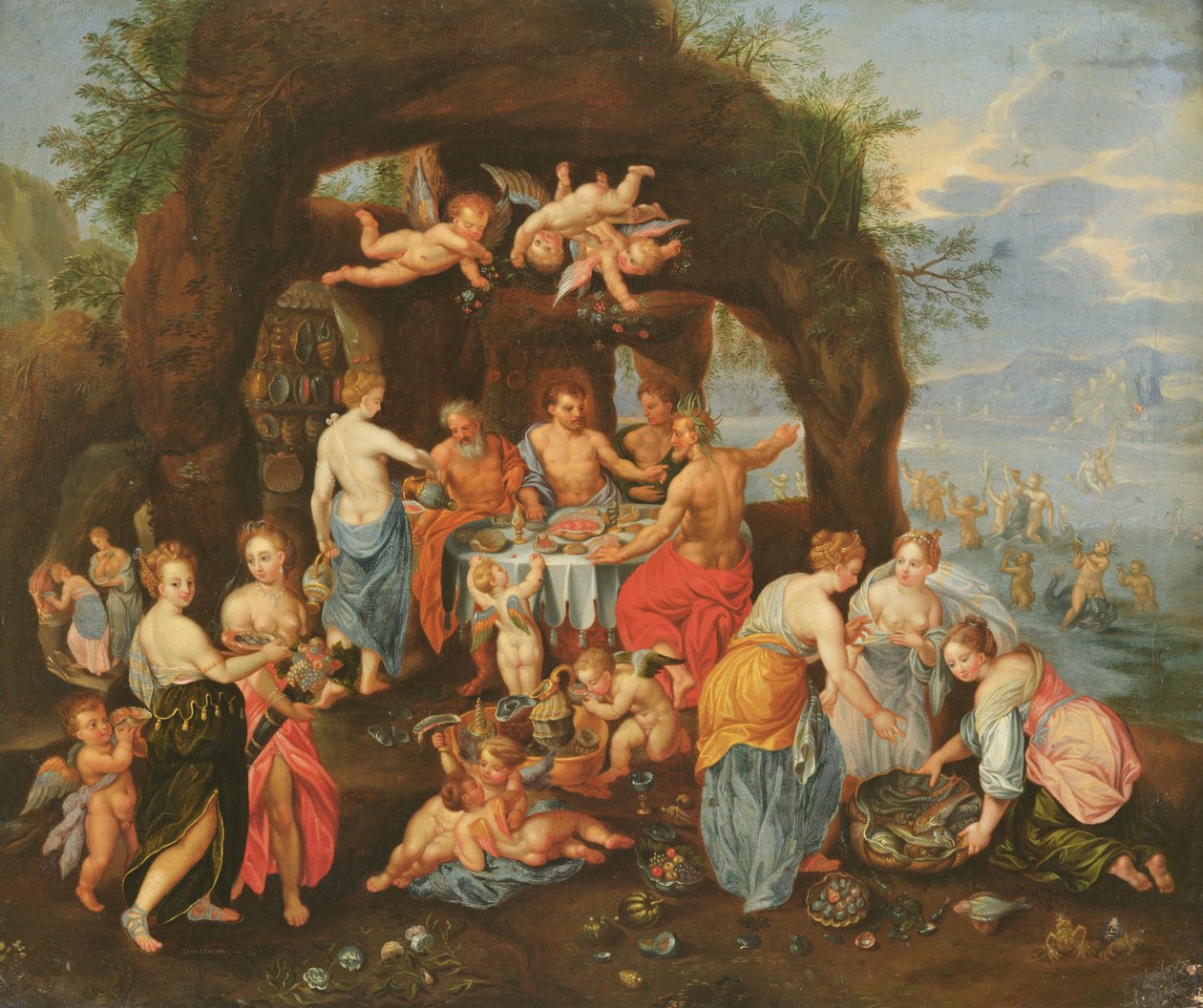 Das Fest der Götter von Jan van and Balen, Hendrik van Kessel