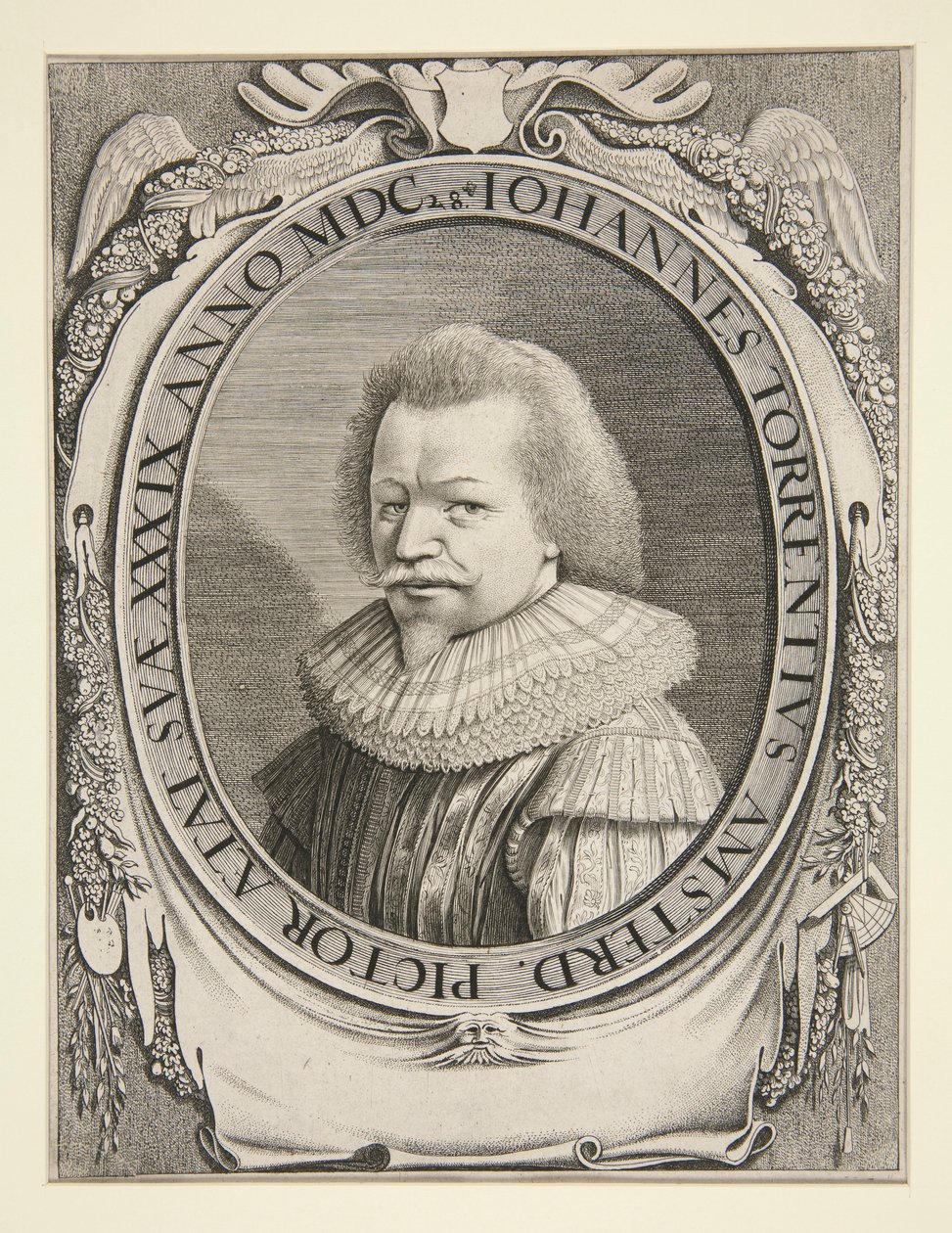 Porträt von Johannes Torrentius von Jan van de Velde II