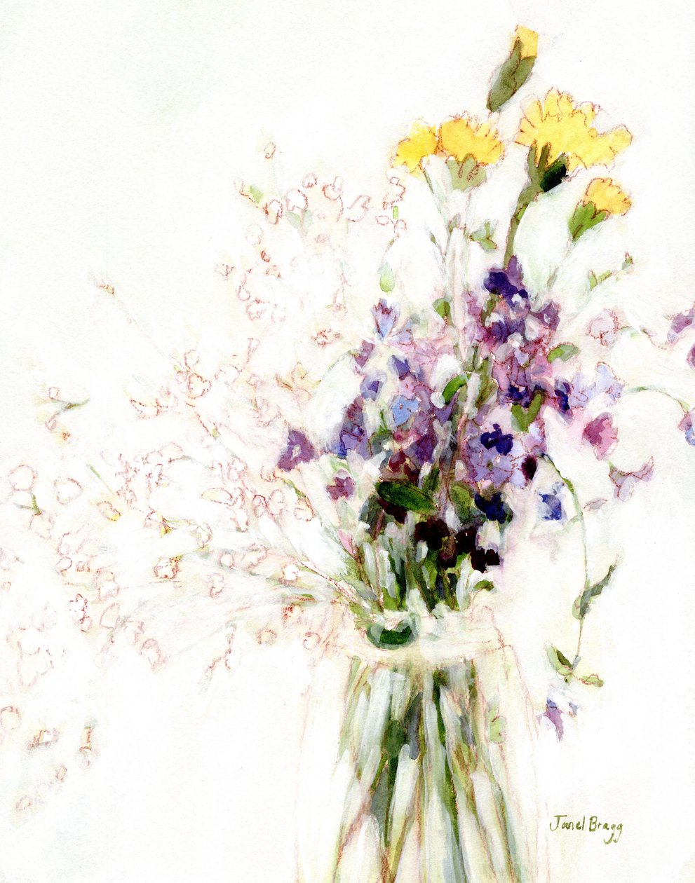 Phlox, Nelke und Schleierkraut für Daphne, um 2018 von Janel Bragg