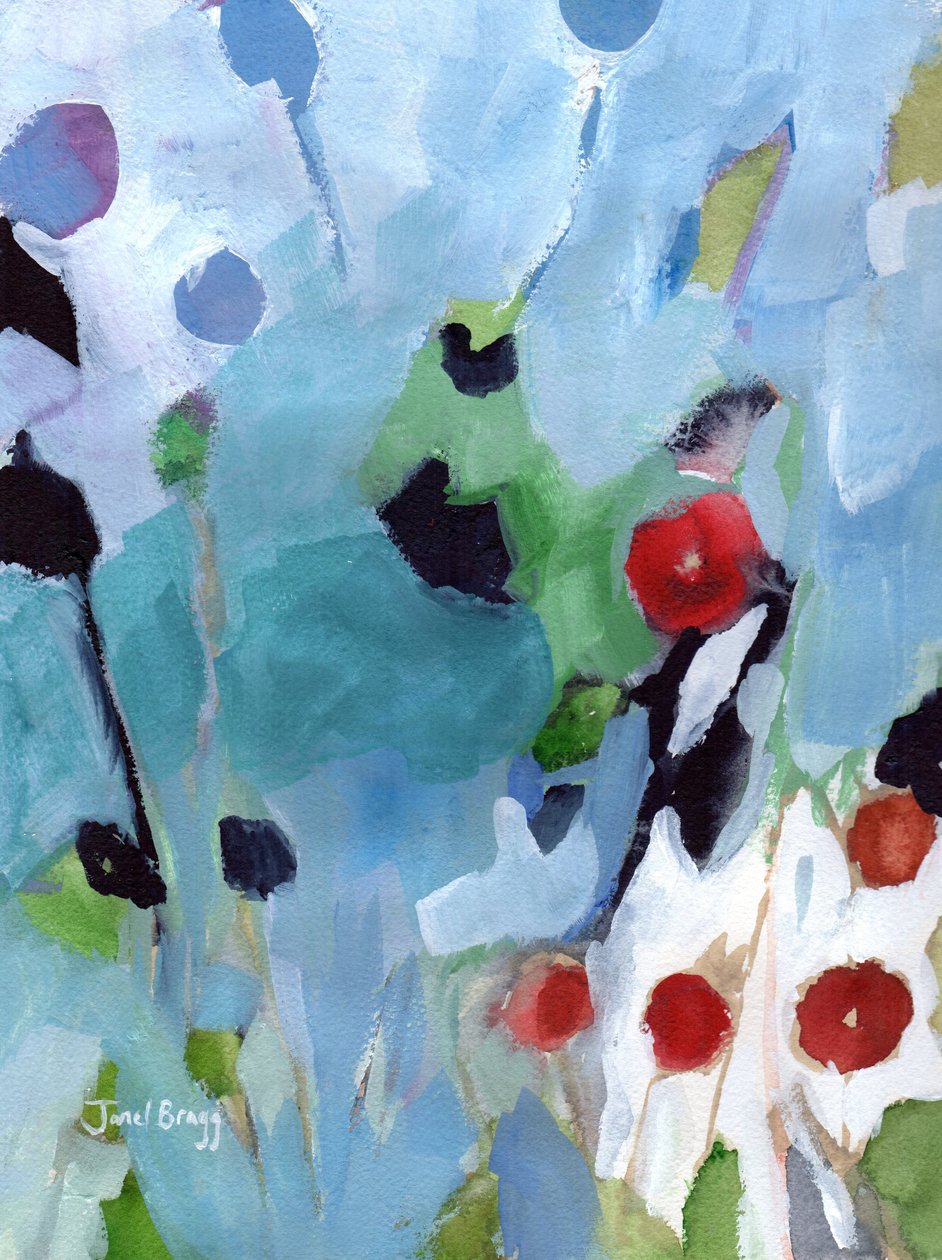 Hagebutten zu Weihnachten I, um 2016 von Janel Bragg