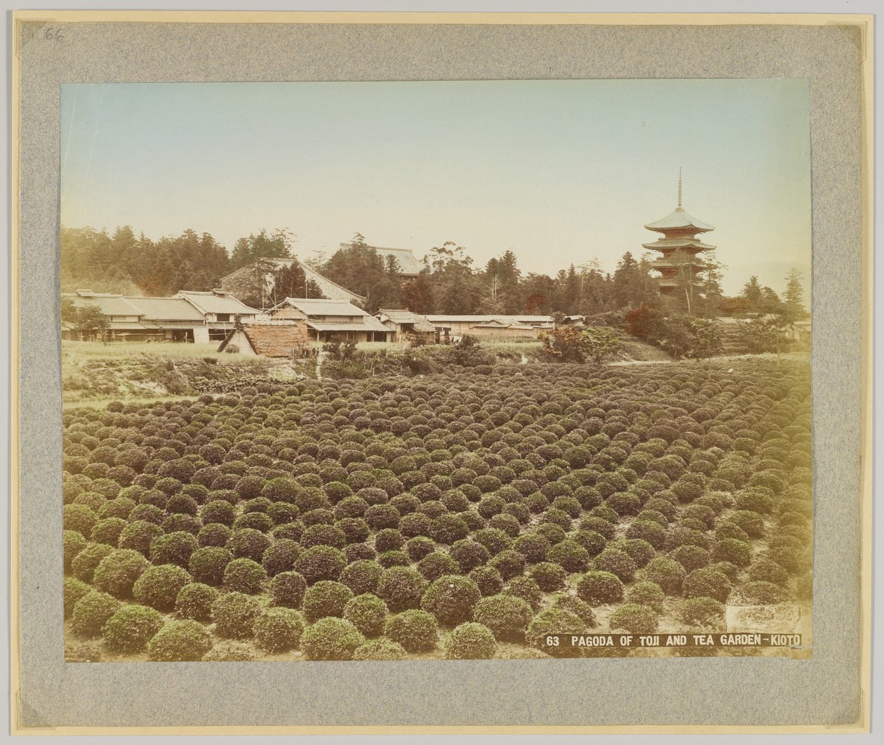 Pagode von Toji und Teegarten, Kyoto, Japan von Japanese Photographer