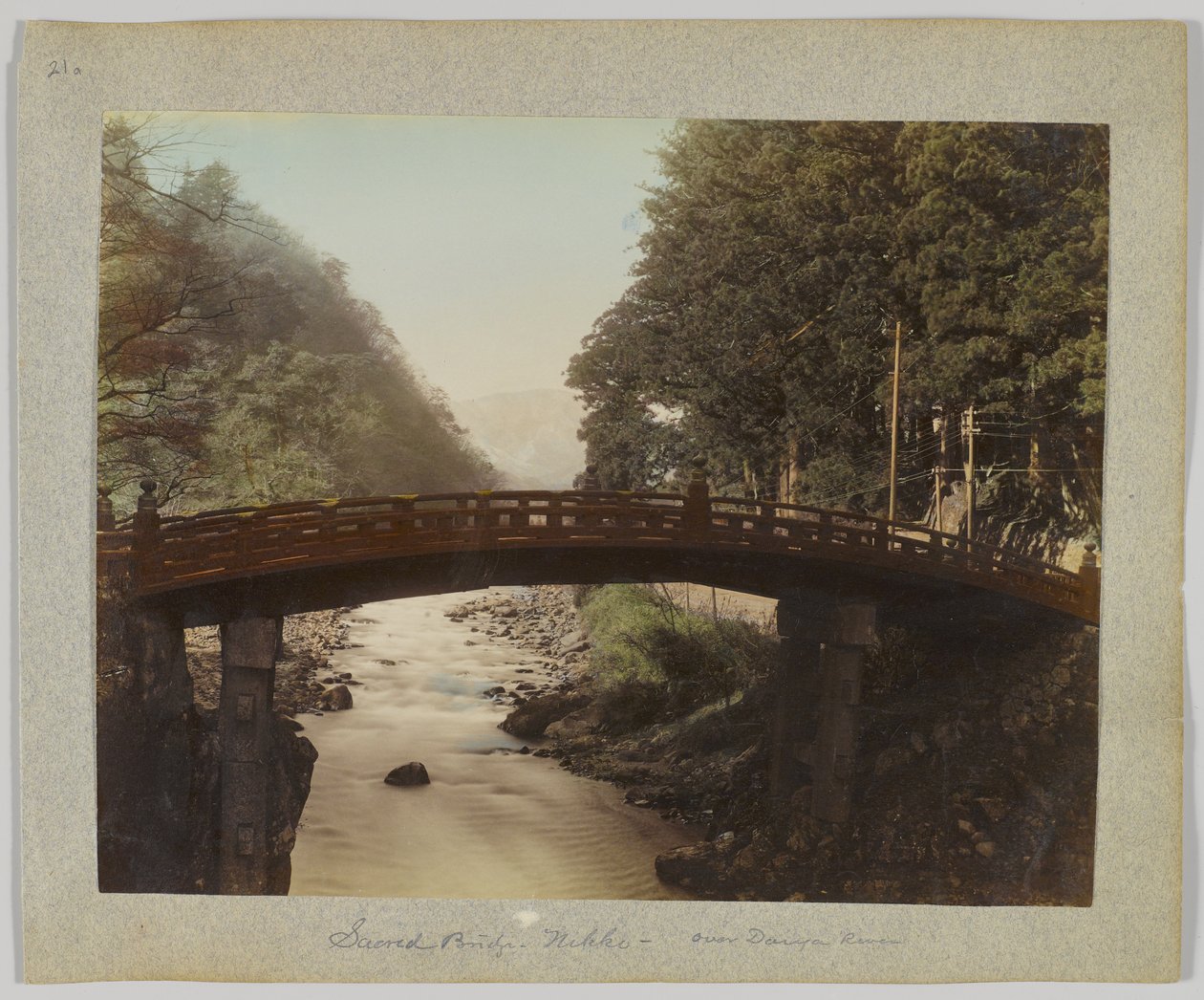 Heilige Brücke über den Daiya-Fluss, Nikko, Japan von Japanese Photographer