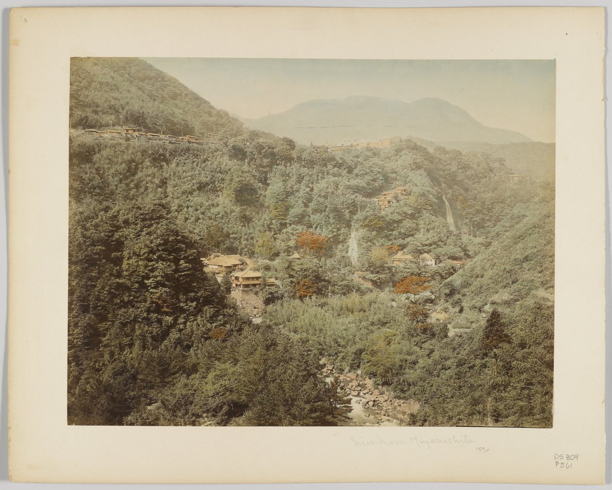 Blick von Miyanoshita, Präfektur Kanagawa, Japan von Japanese Photographer