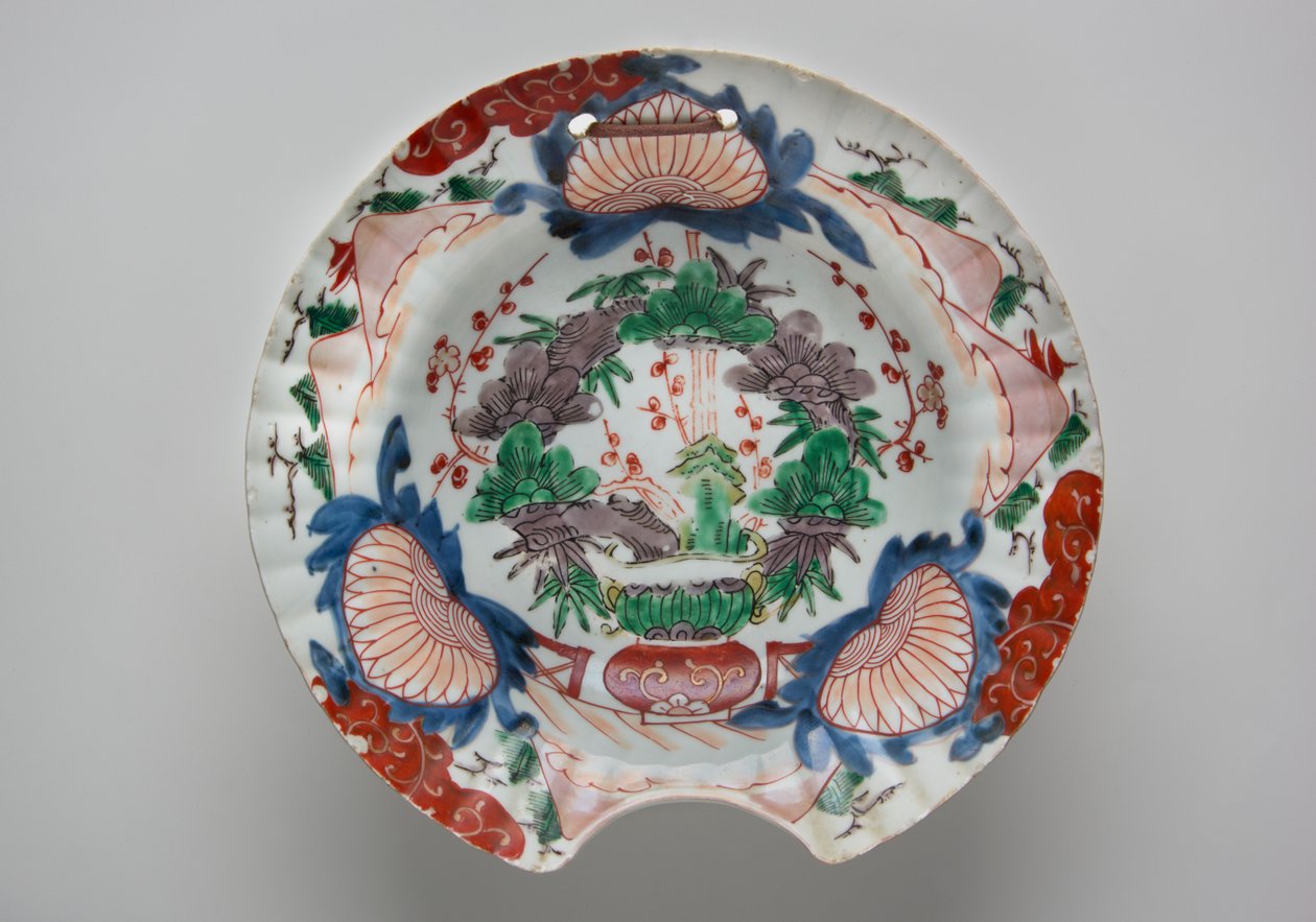 Barbier-Schale, spätes 18. Jahrhundert von Japanese School