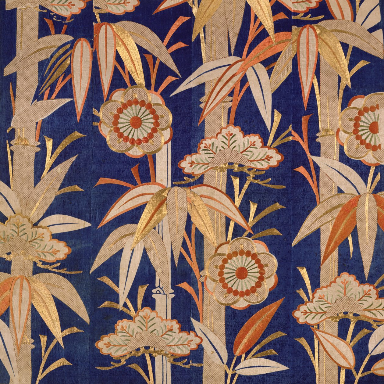 Buddhistischer Tempelaltarstoff, Edo-Periode von Japanese School