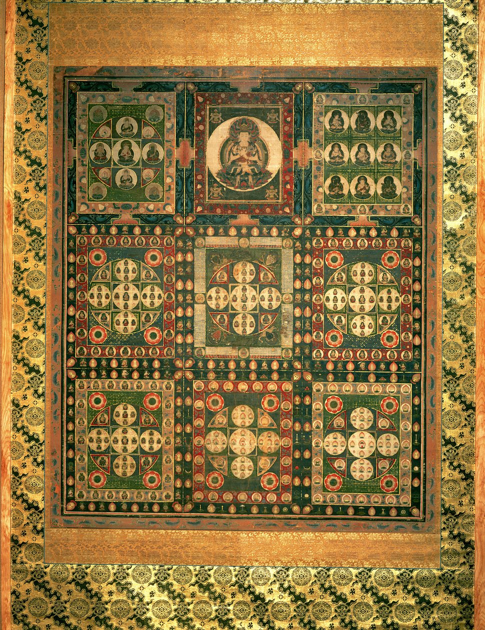 Kongo-kai Mandara, Kamakura-Periode (siehe auch 203663) von Japanese School
