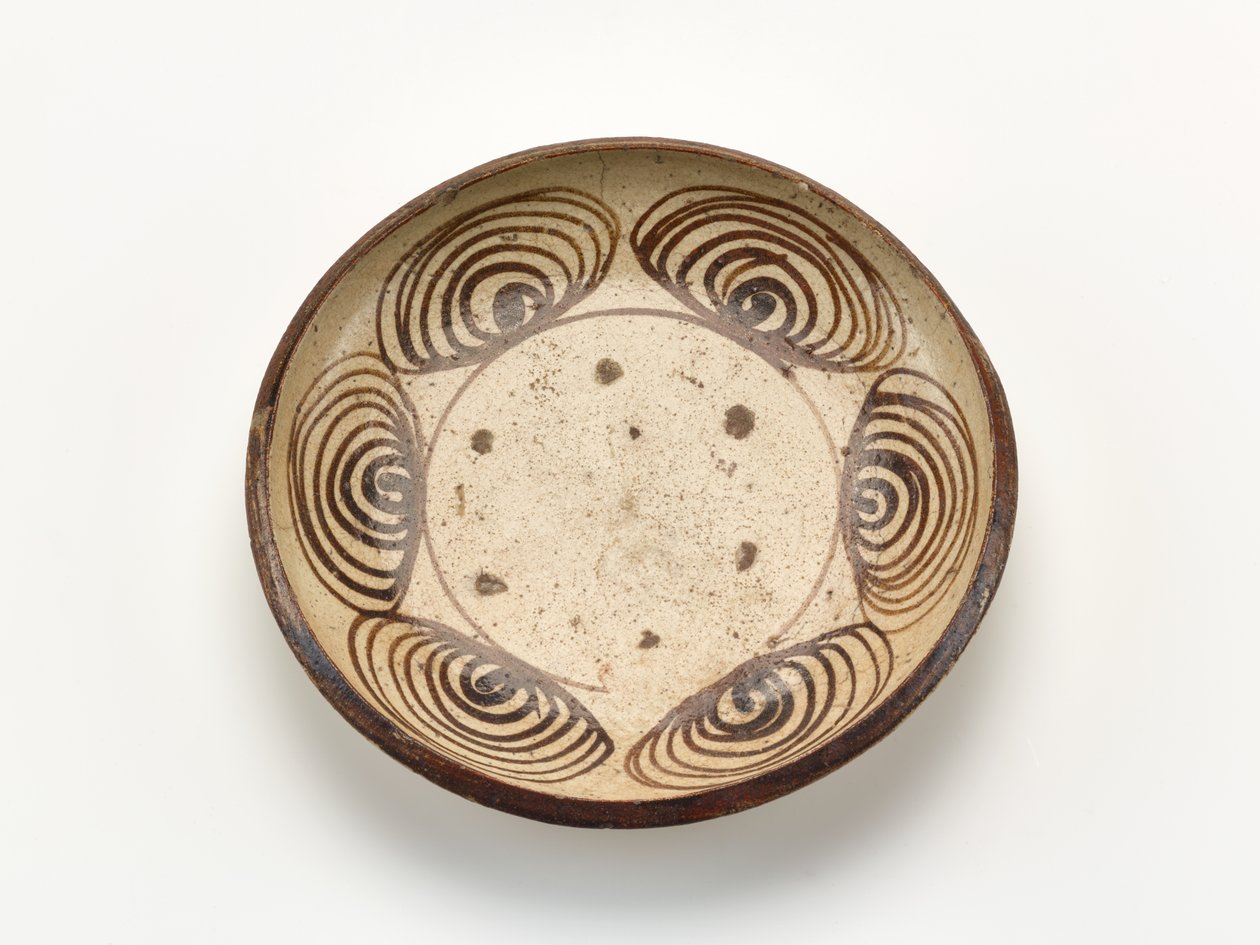 Servierschale mit "Pferdeauge"-Design, 1800-1830 von Japanese School