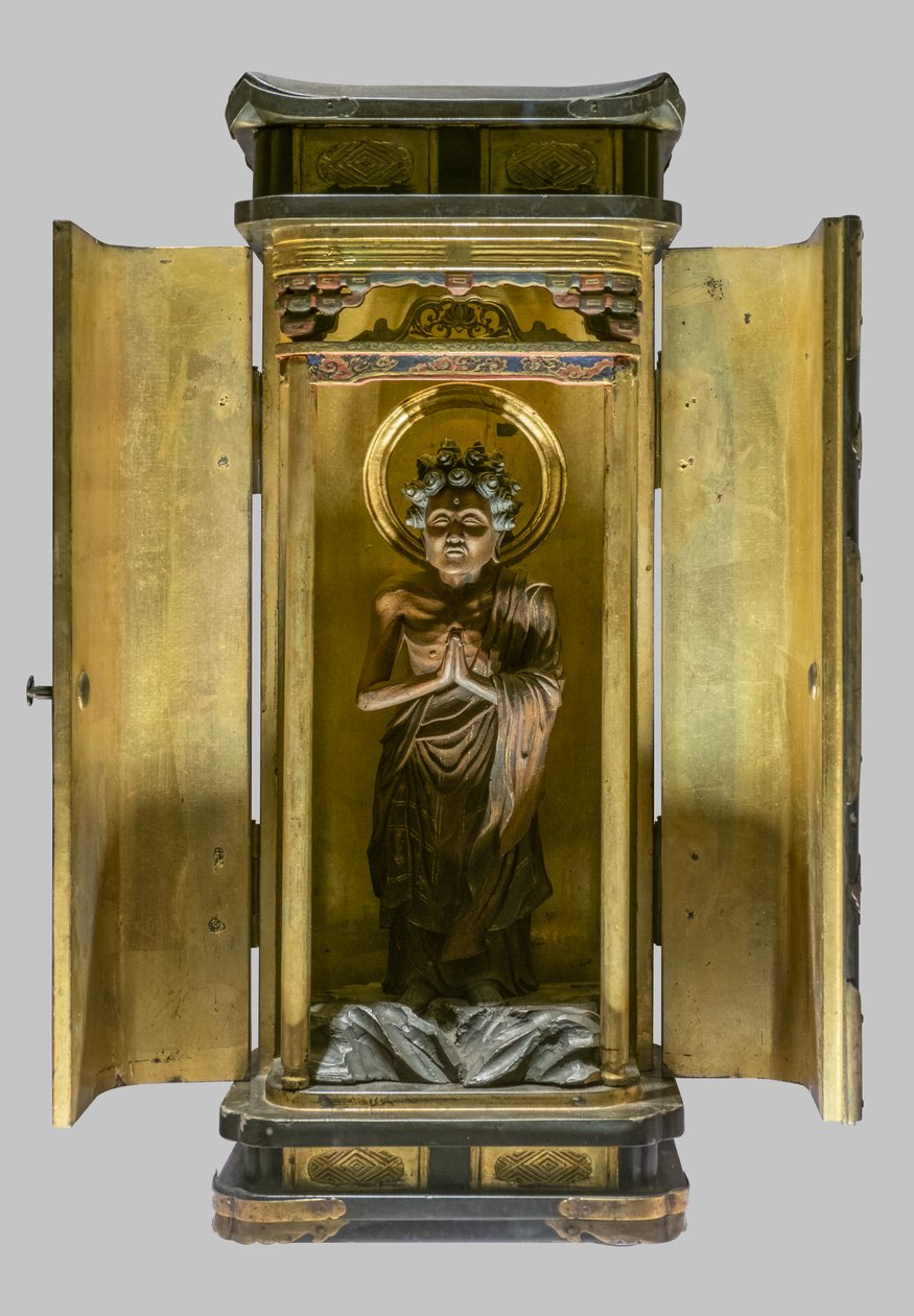 Shakyamuni kommt aus dem Berg (Shussan no Shaka). Japan, Edo-Zeit von Japanese School