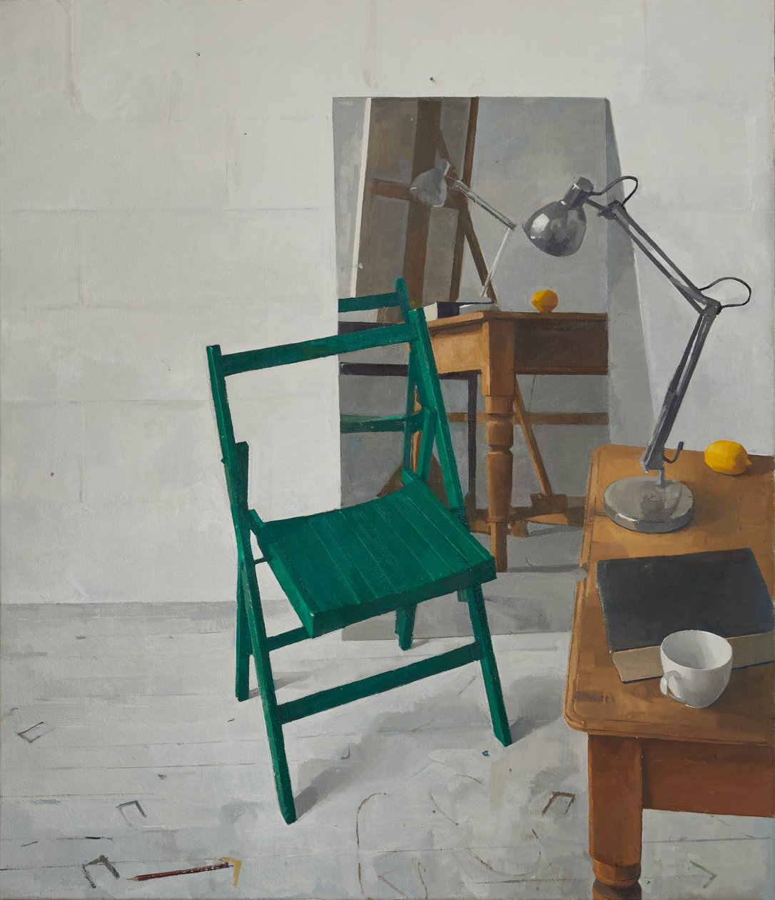 Atelierinterieur, 2016 von Jason Line