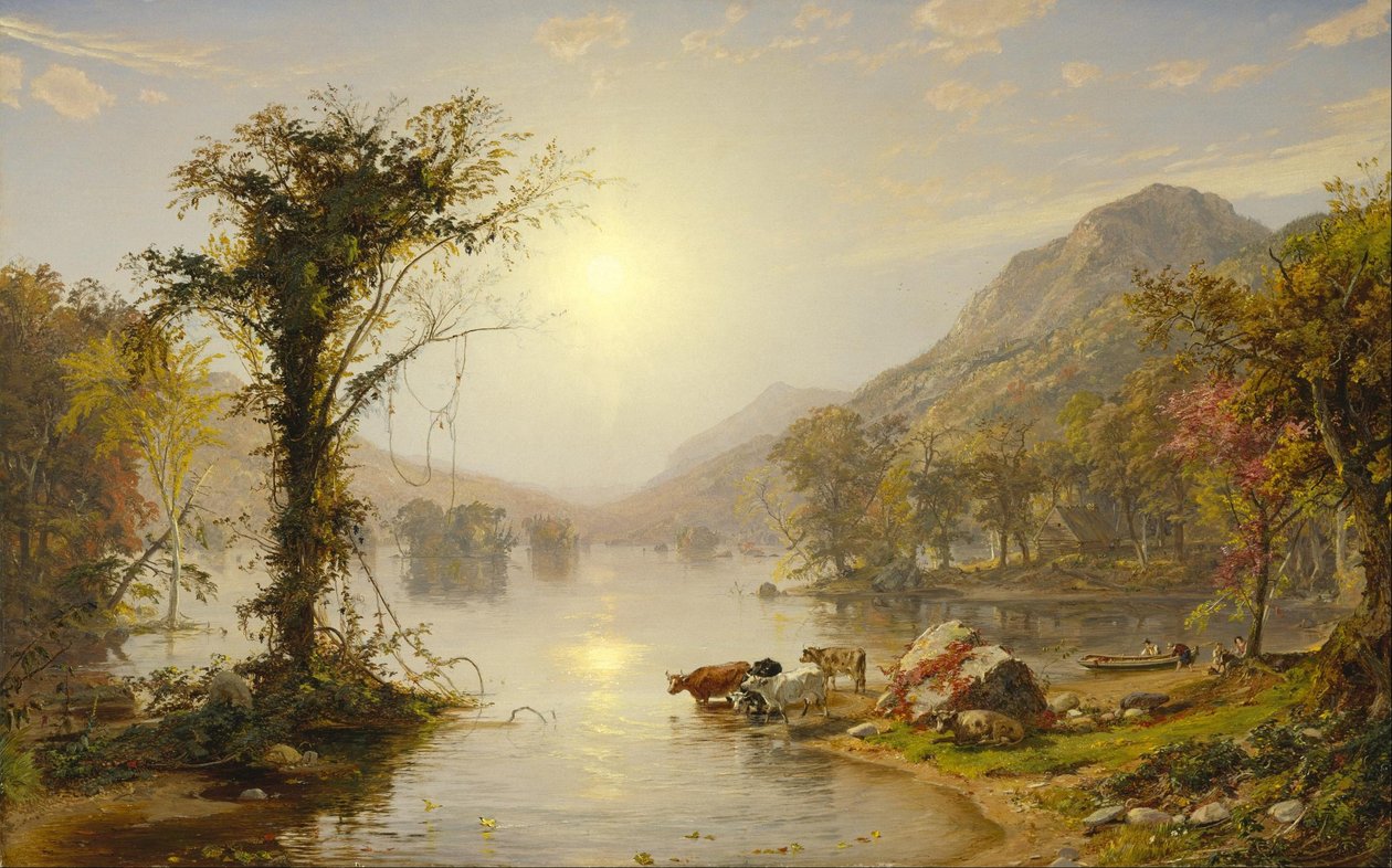 Herbst am Greenwood Lake von Jasper Francis Cropsey