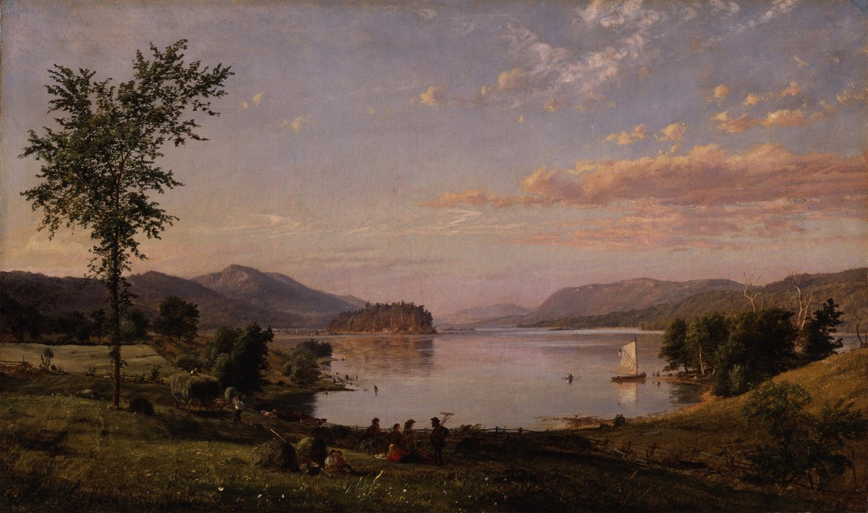 Greenwood Lake, New Jersey, 1866 von Jasper Francis Cropsey