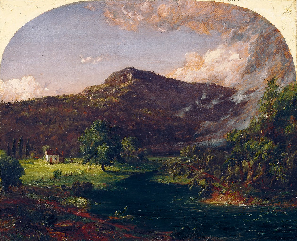 Tourn Mountain, Hauptquartier von Washington, Rockland Co., New York von Jasper Francis Cropsey