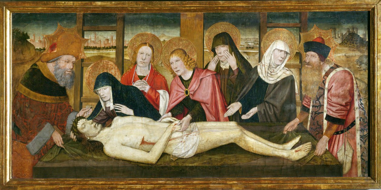 Die Beweinung Christi von Jaume Huguet