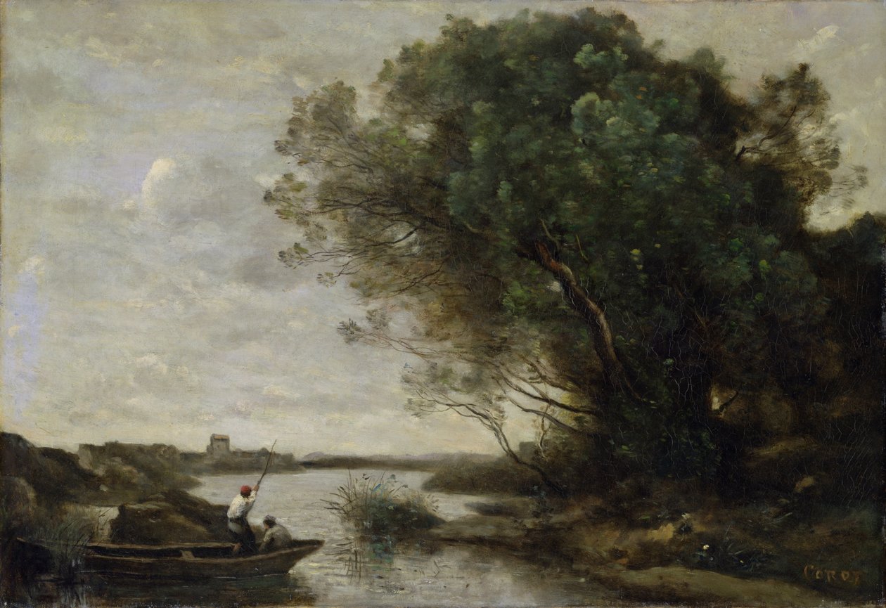 Flusslandschaft von Jean-Baptiste-Camille Corot