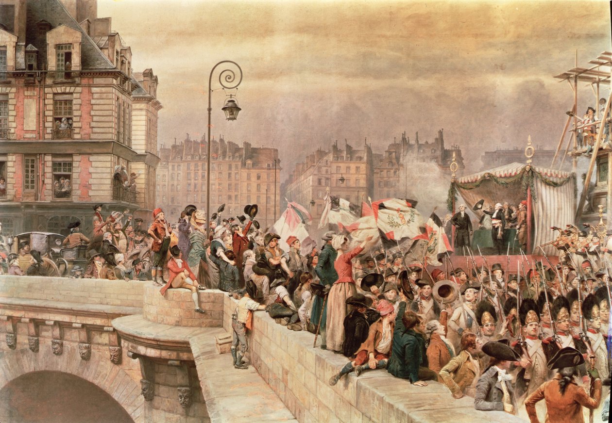 Der Aufbruch der Freiwilligen 1792 von Jean-Baptiste Edouard Detaille