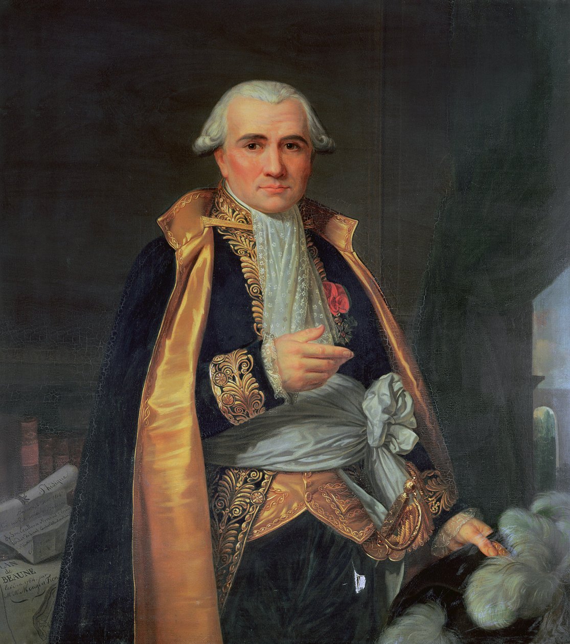 Porträt von Gaspard Monge (1746-1818), Graf von Peluse, ca. 1841 von Jean Claude Naigeon
