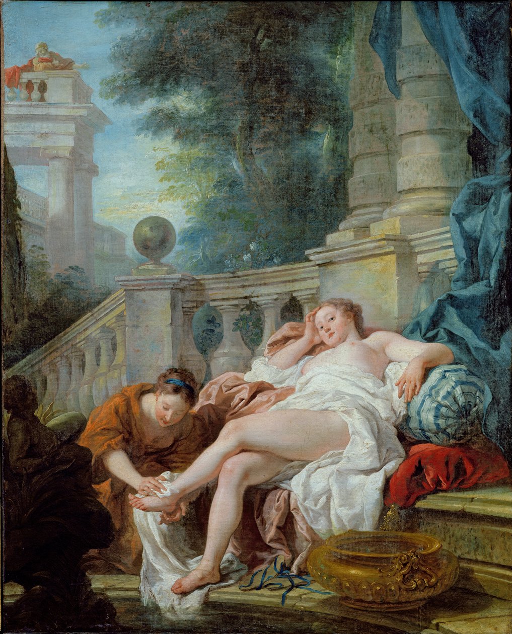 Das Bad der Bathseba, 1727 von Jean François de Troy
