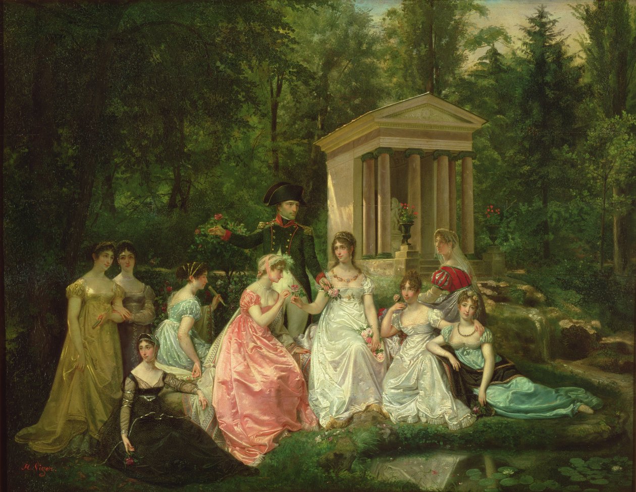 Die Rose von Malmaison, ca. 1867 von Jean Louis Victor Viger du Vigneau