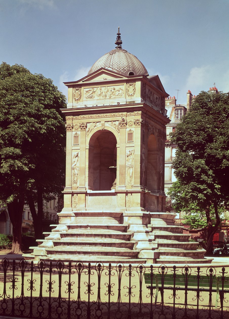 Der Brunnen der Unschuldigen, ca. 1550 von Jean Goujon