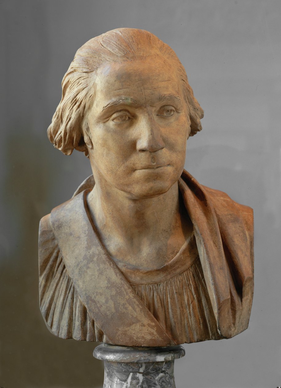 George Washington, erster Präsident der Vereinigten Staaten von Jean Antoine Houdon