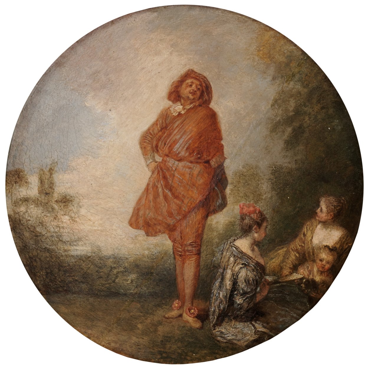 Der stolze Mann von Jean-Antoine Watteau