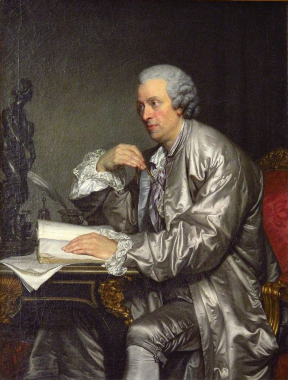Porträt von Claude Henri Watelet von Jean Baptiste Greuze
