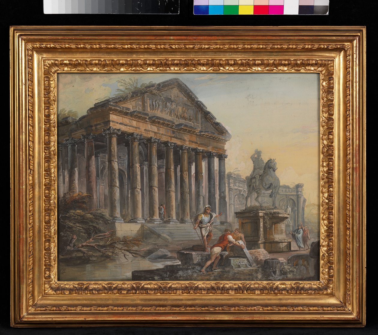 Landschaft von Jean Baptiste Lallemand