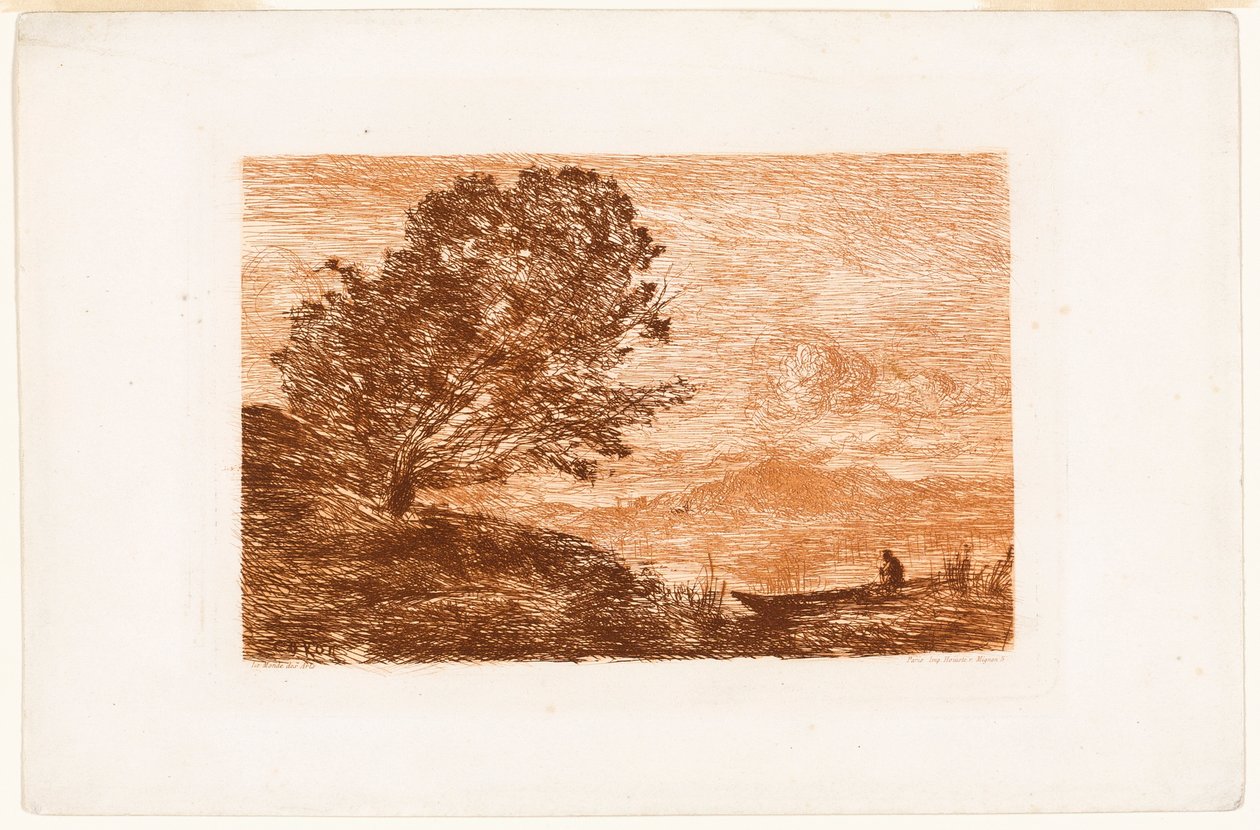See in Tirol von Jean-Baptiste-Camille Corot