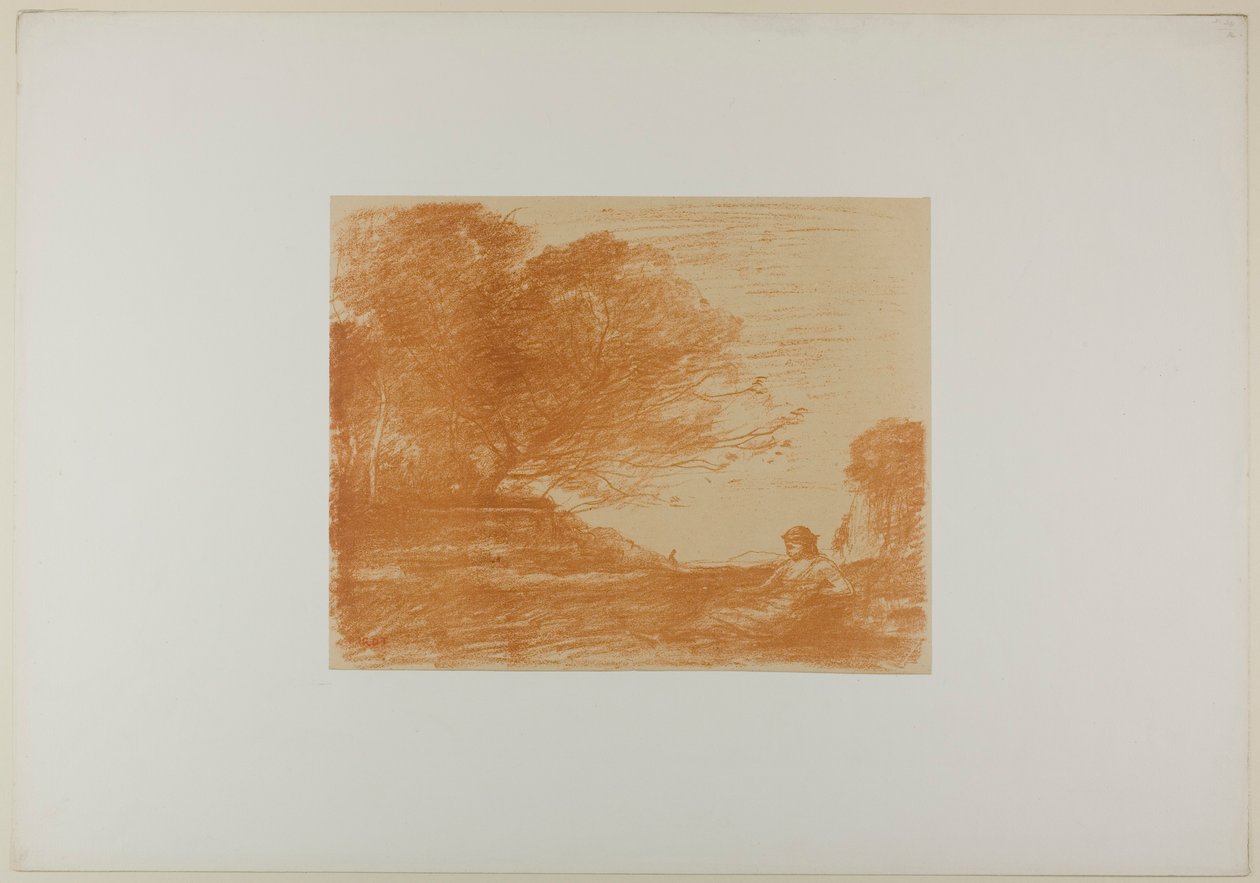 Sappho von Jean-Baptiste-Camille Corot