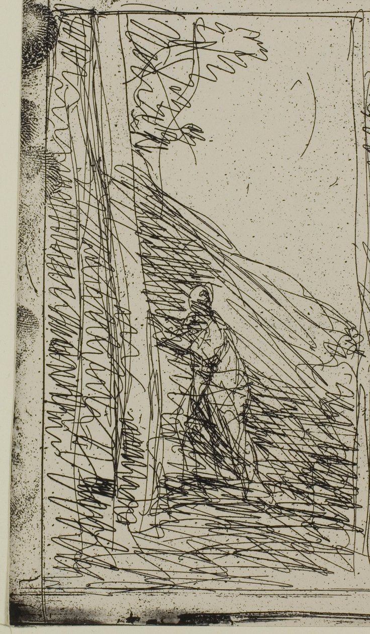 Gekritzel von Jean-Baptiste-Camille Corot