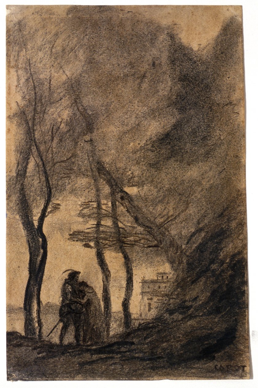 Der Abschied von Jean-Baptiste-Camille Corot