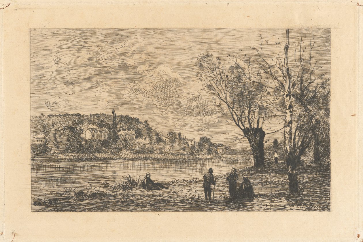 Ville d’Avray von Jean-Baptiste-Camille Corot