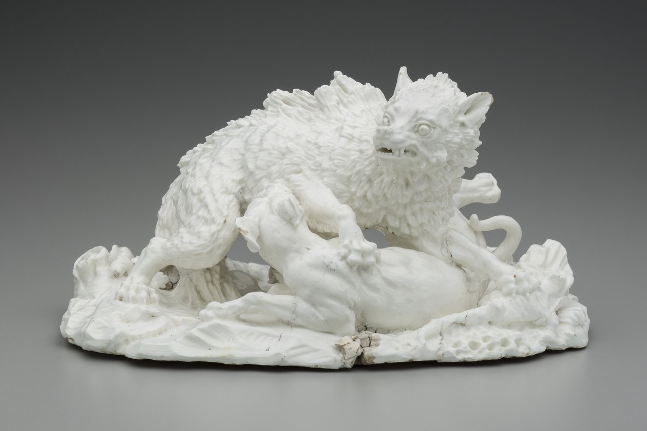 Die Wolfsjagd, ca. 1751 von Jean Baptiste (after) Oudry