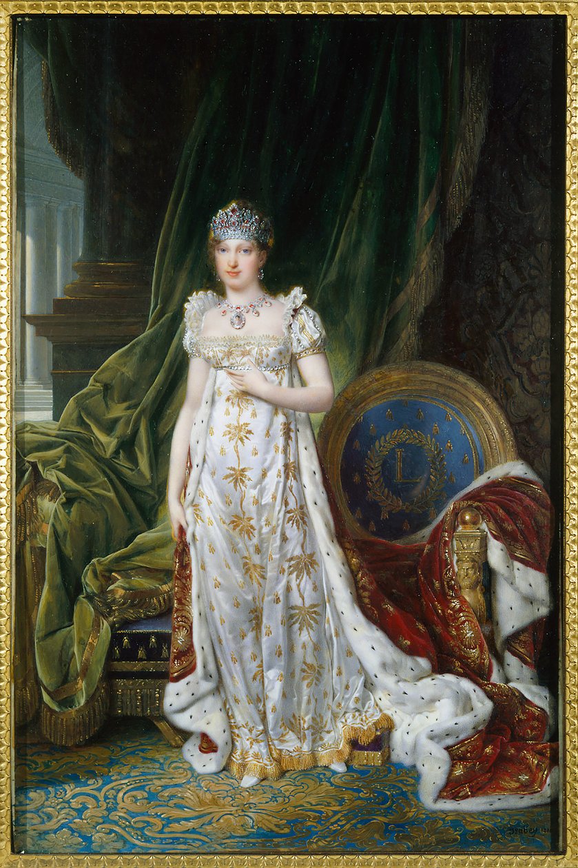 Kaiserin Marie Louise von Jean-Baptiste Isabey