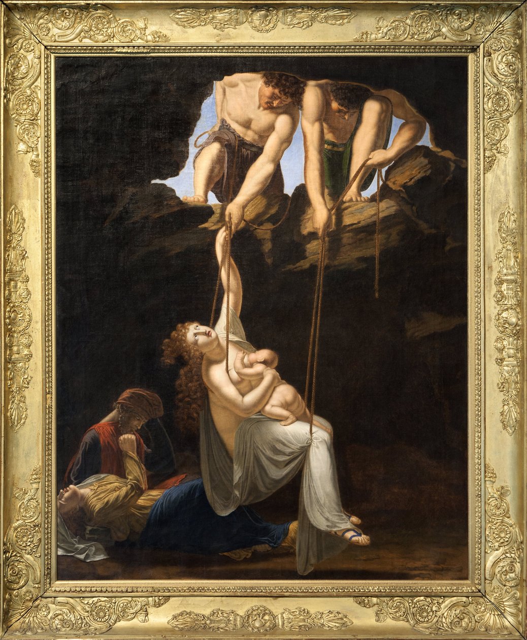 Menschenopfer bei den Galliern von Jean-Baptiste Isabey