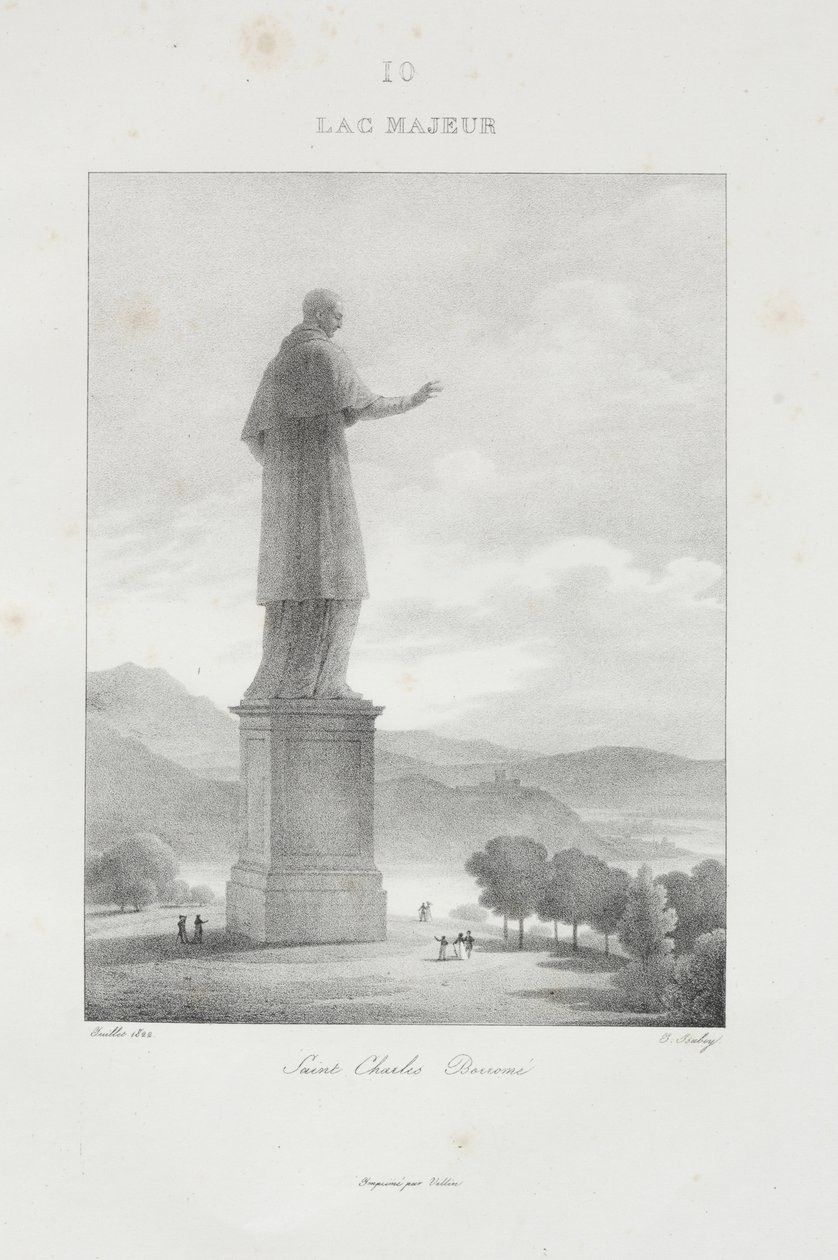 Reise nach Italien im Jahr 1822 von Jean-Baptiste Isabey