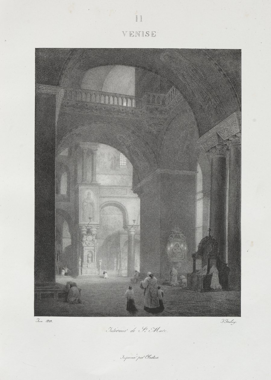 Reise nach Italien im Jahr 1822 von Jean-Baptiste Isabey