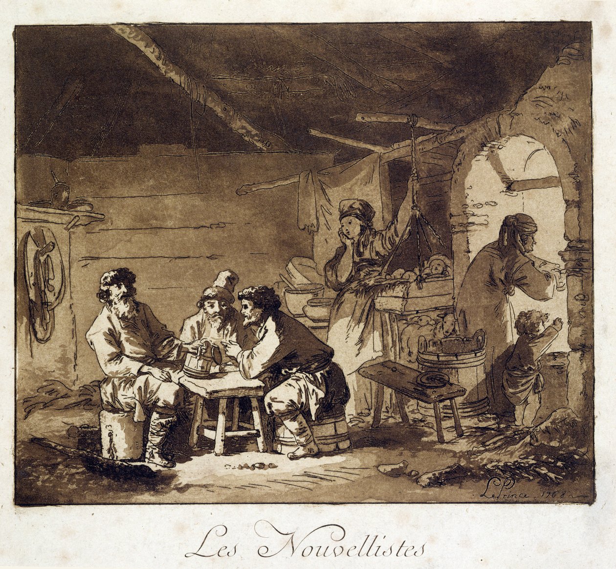 Die Nouvellisten von Jean Baptiste Le Prince