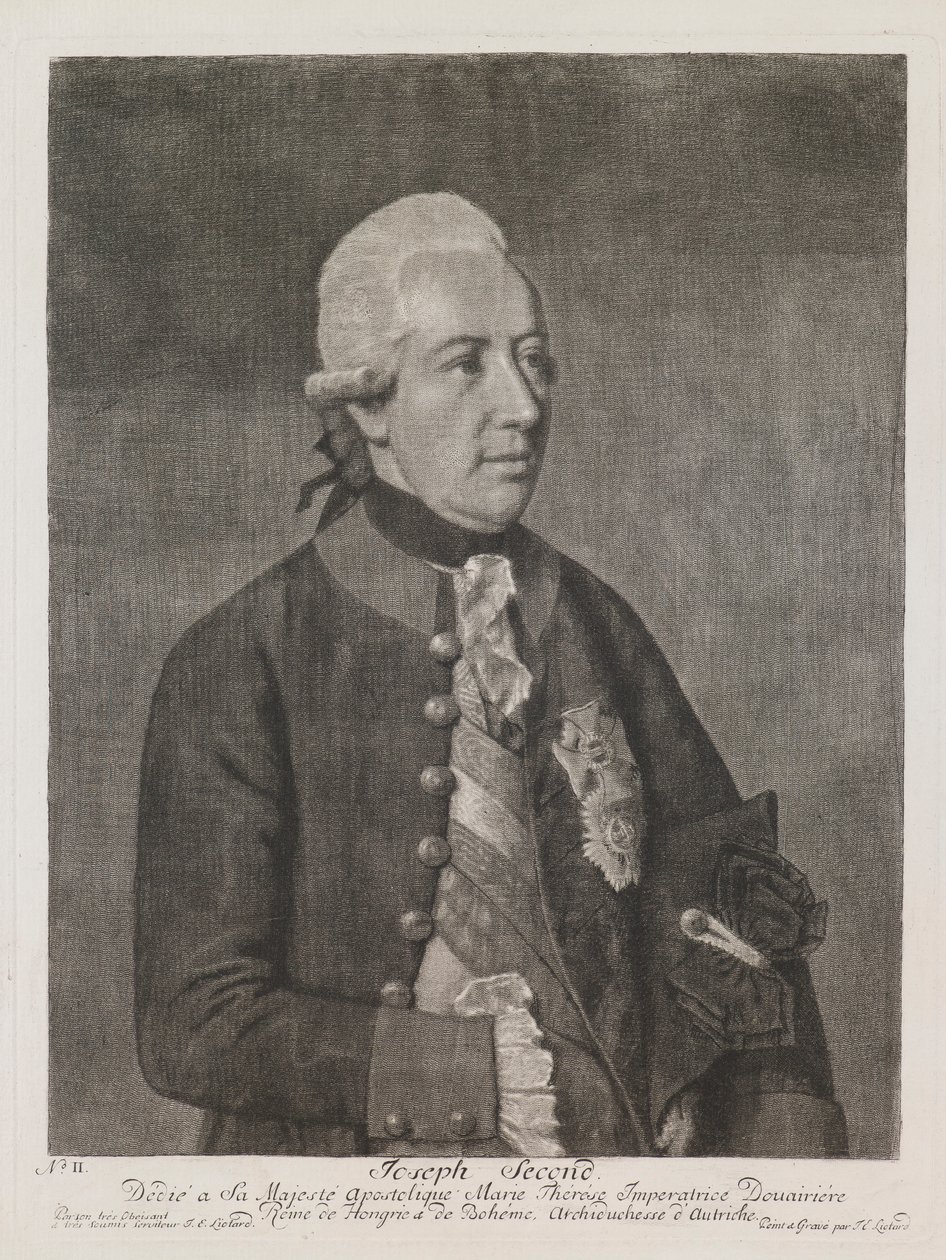 Joseph II., Kaiser von Österreich von Jean-Étienne Liotard