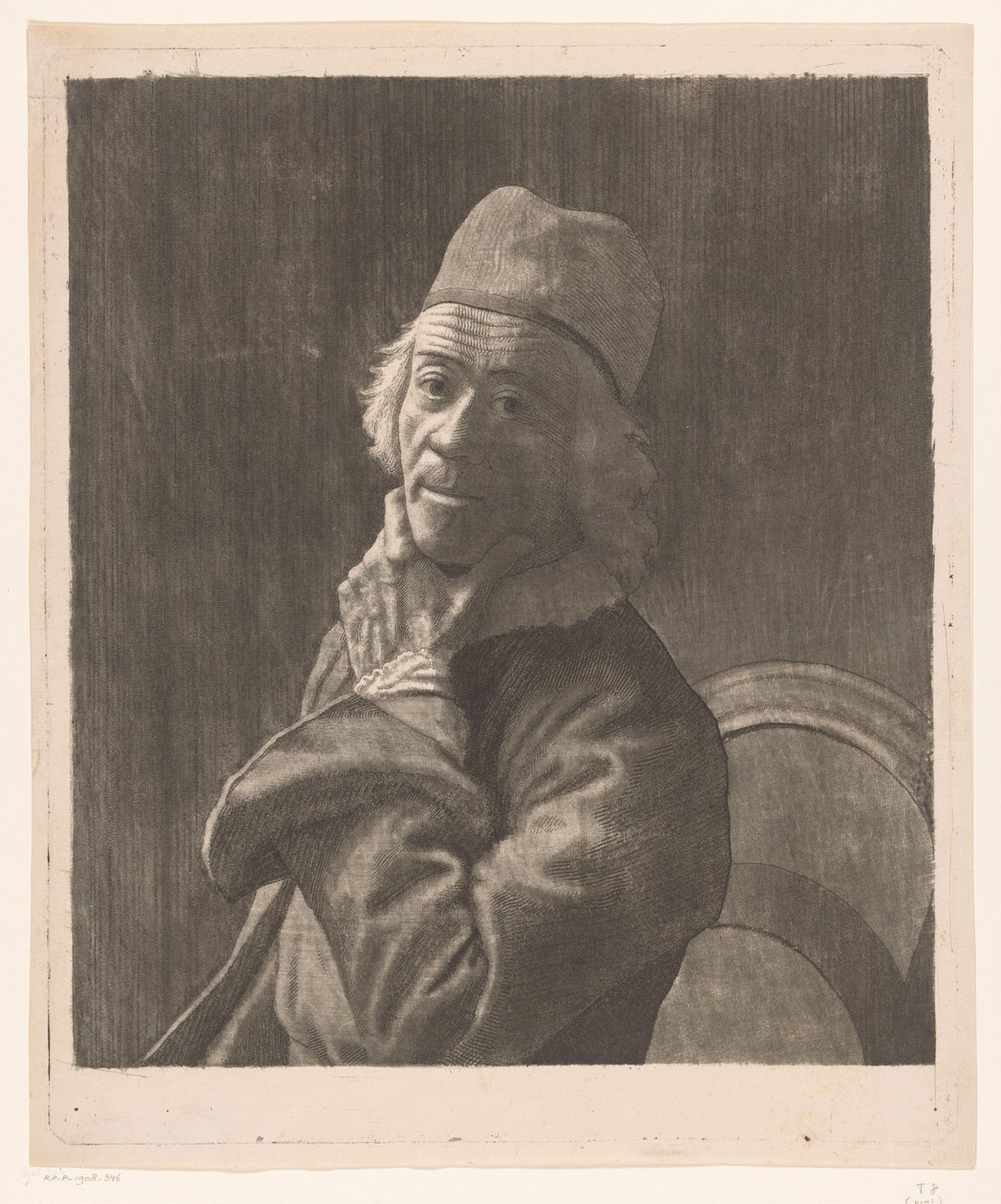 Porträt von Jean-Étienne Liotard von Jean-Étienne Liotard