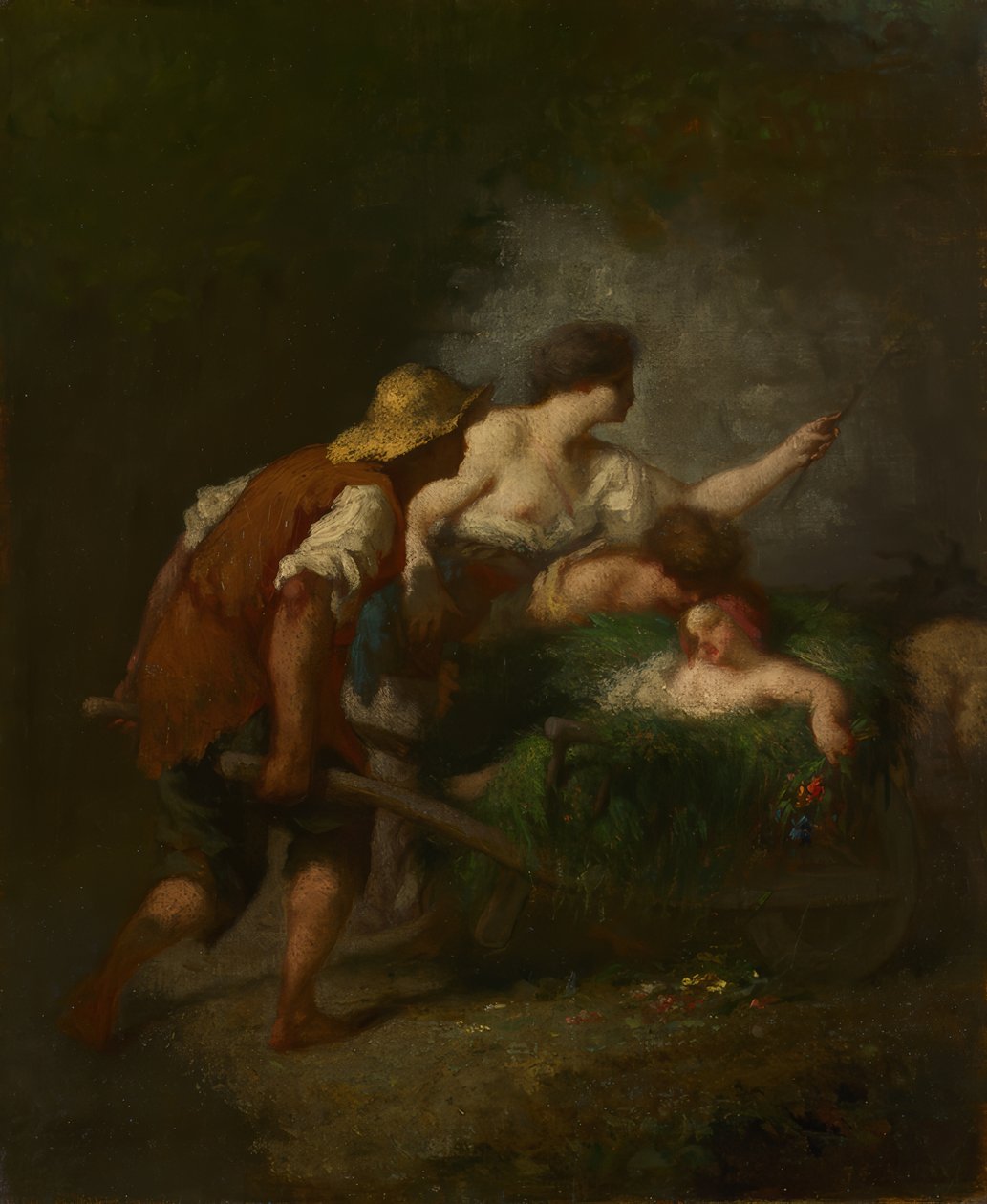 Rückkehr von den Feldern von Jean-Francois Millet