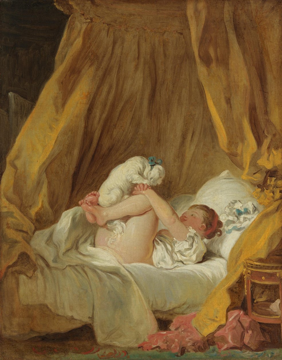 La Gimblette von Jean-Honore Fragonard