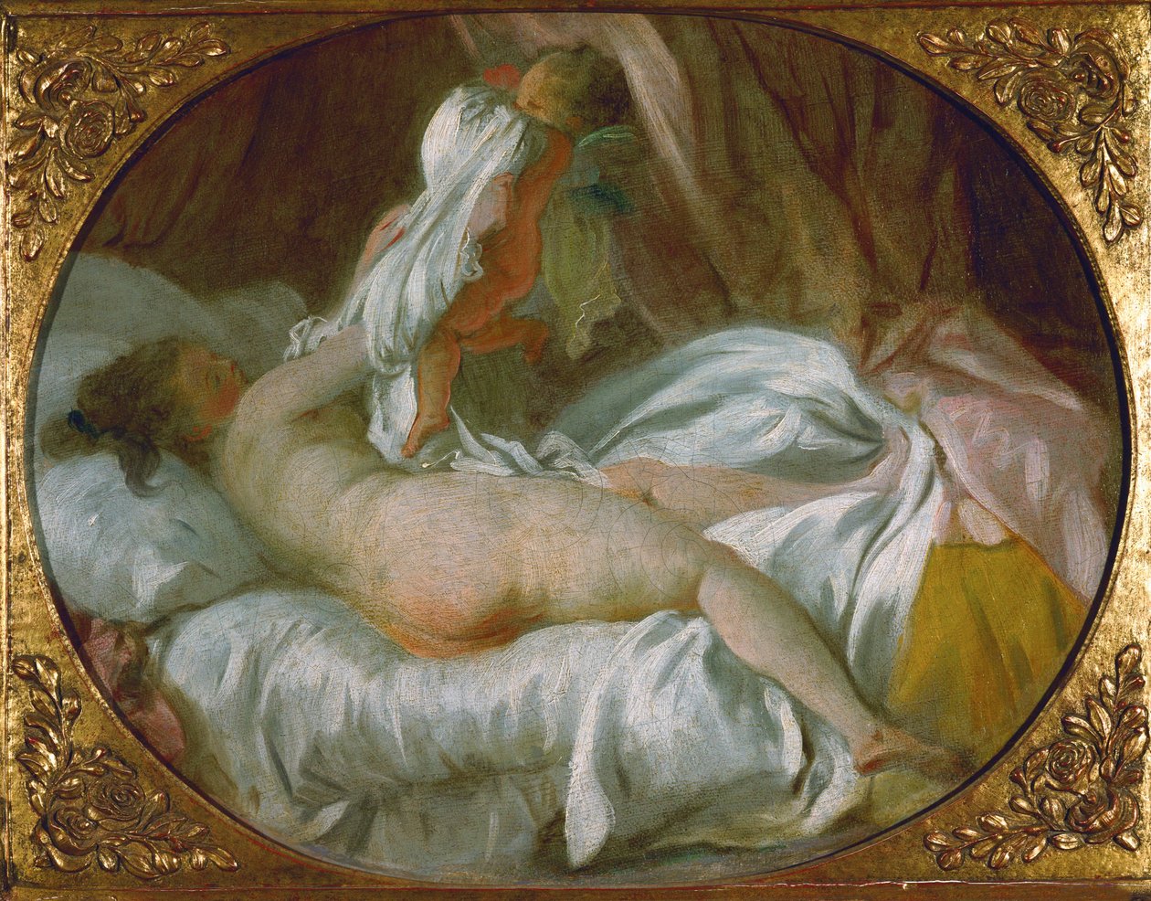 La chemise enlevée von Jean Honore Fragonard