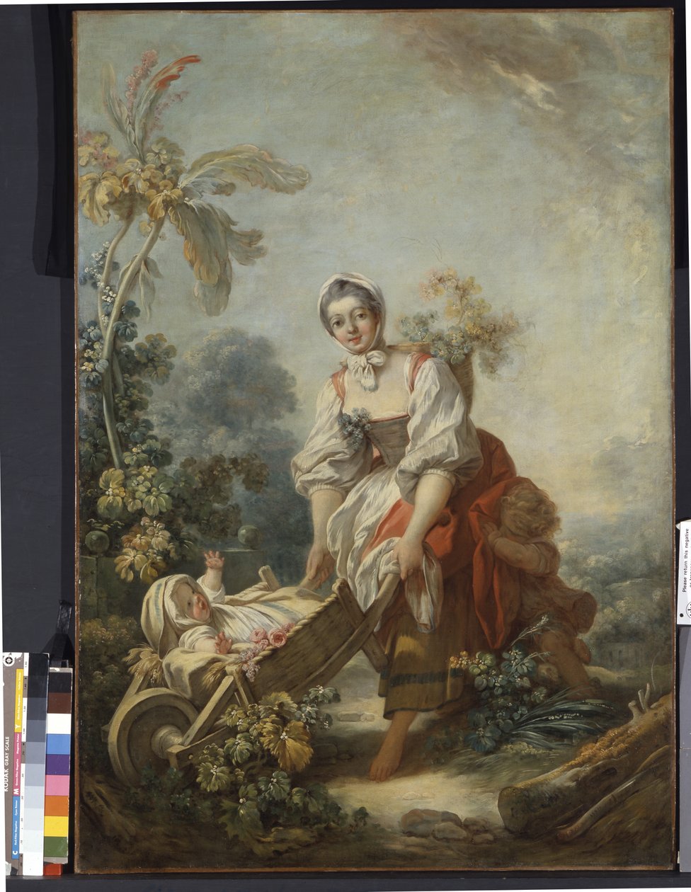 Die Freuden der Mutterschaft von Jean Honore Fragonard