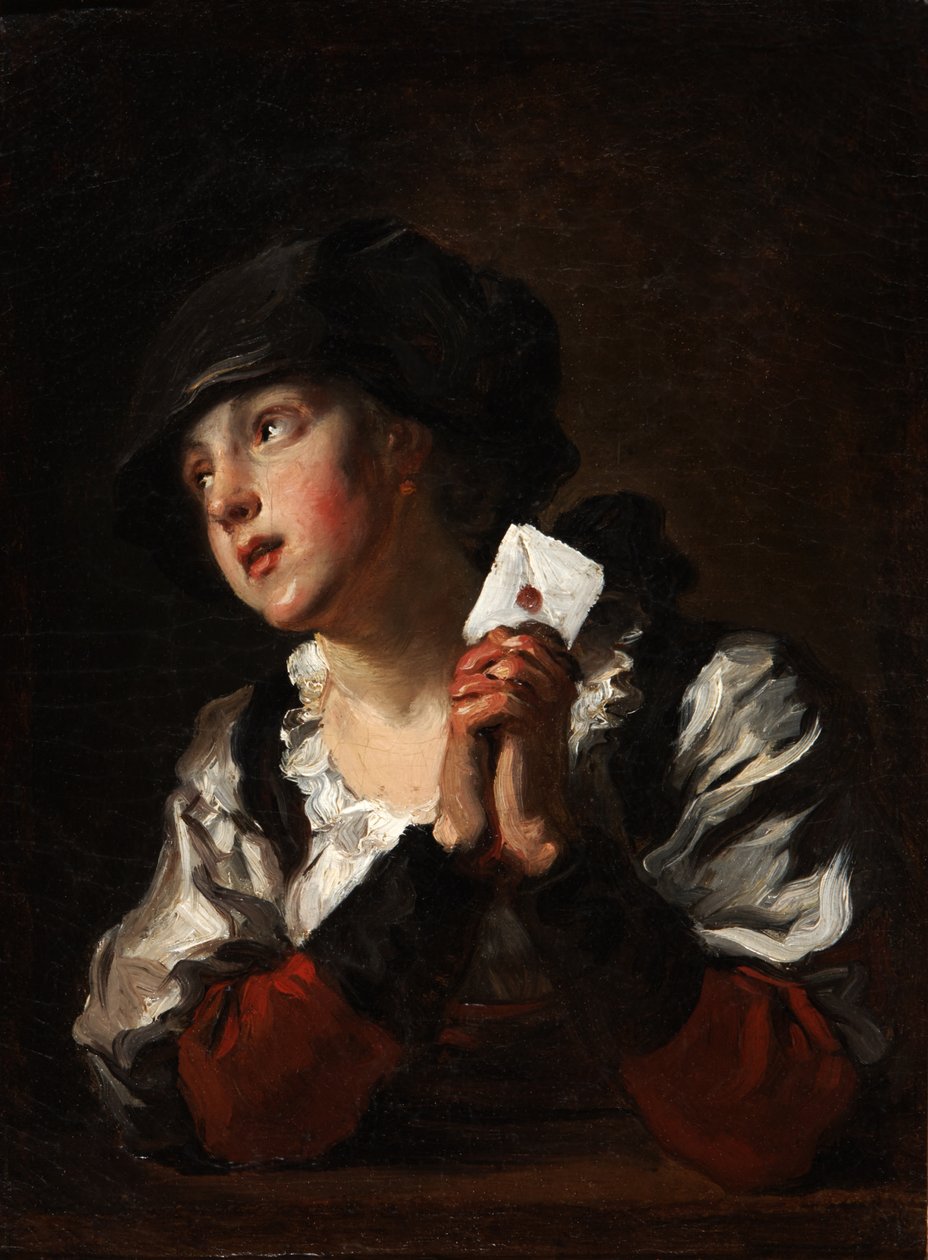 Der Brief von Jean-Honore Fragonard